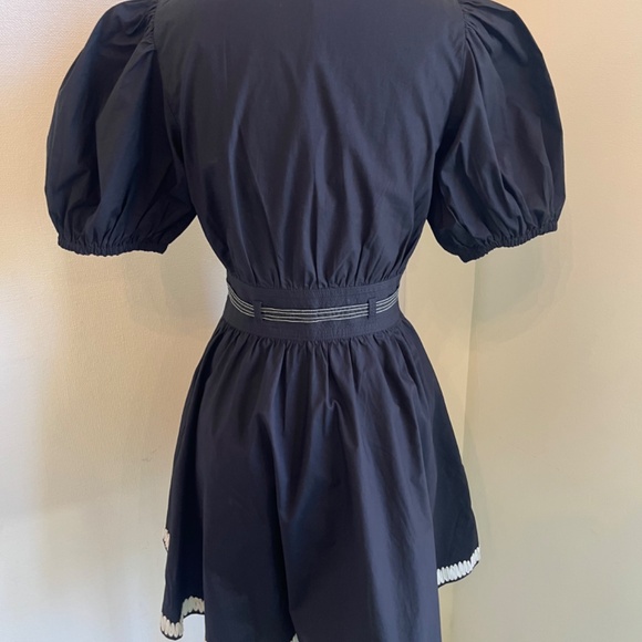 Black Ulla Johnson dress, size 2, beautiful detailing, NEVER WORN - Picture 4 of 6